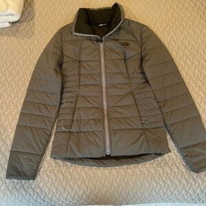 The North Face Gray Puffer Jacket